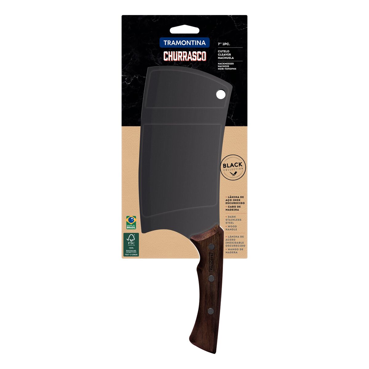 Imagem do produto Tramontina Cutelo 7" Churrasco Black