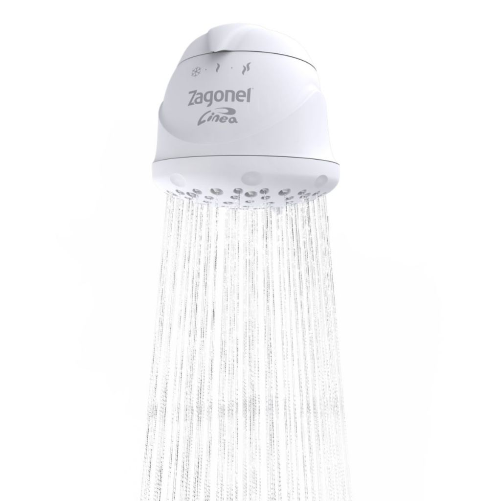 Imagem do produto Zagonel Ducha Linea 3 Temperaturas 5000W 127V Branca