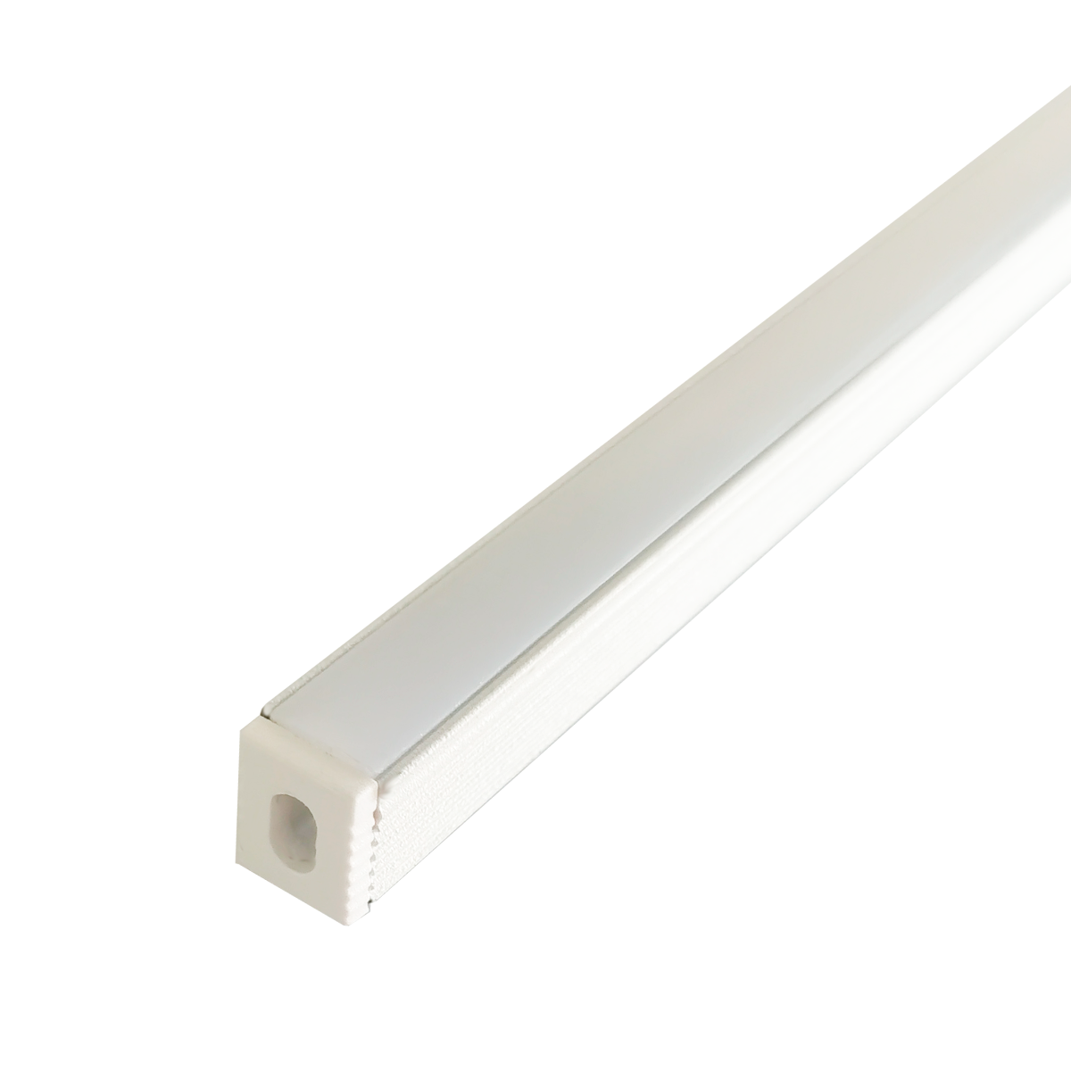 Imagem do produto Avant Perfil Risqué Minimal de Sobrepor 0809 Branco Fosco 2 Metros