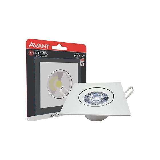 Imagem do produto Brilia Luminária LED Dicroica de Embutir Quadrada 5W Bivolt 6500K 432884