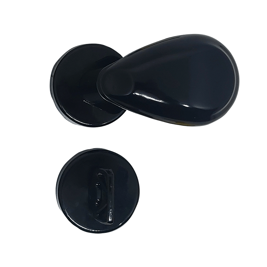 Imagem do produto Aliança Fechadura 1063 Millenio WC Preto Fosco - Fim de Linha