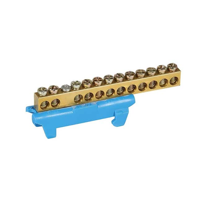 Imagem do produto Pial Cemar Legrand Barra de Neutro Plástica 12 Conexões Azul
