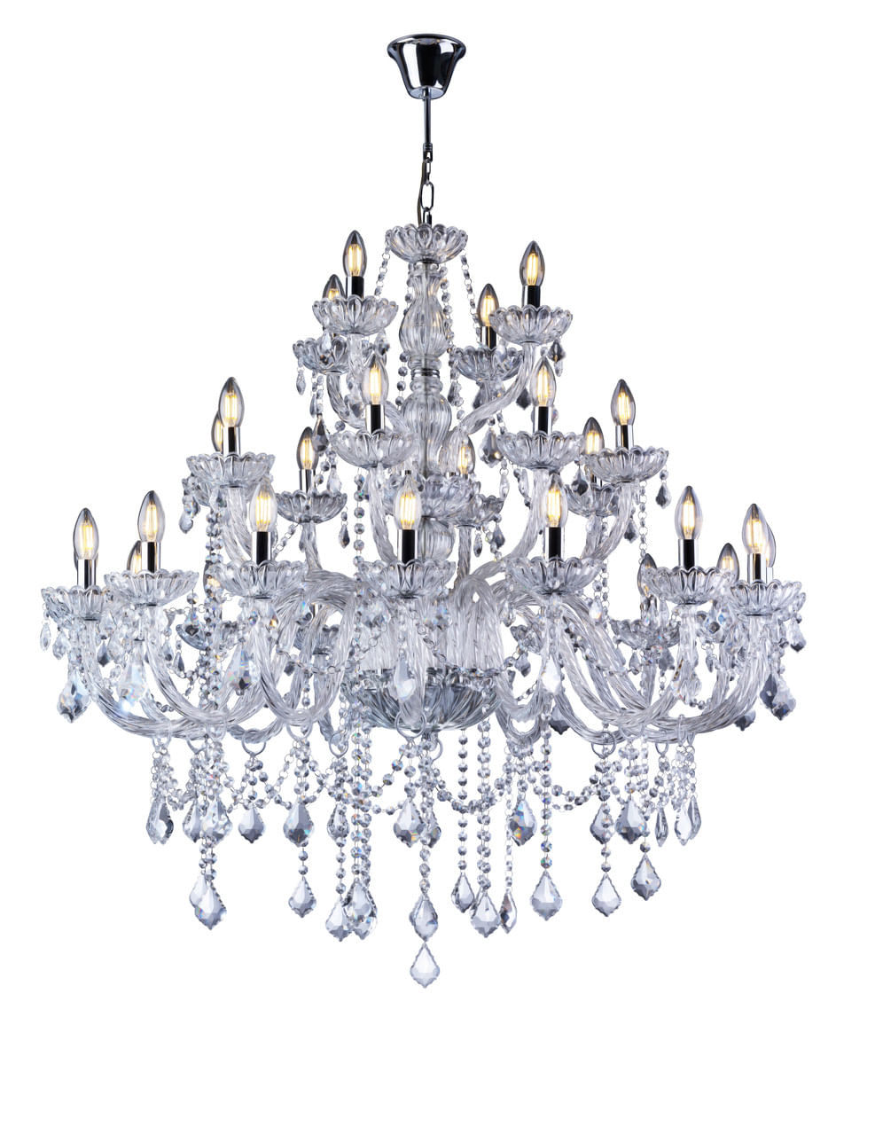 Imagem do produto Startec Lustre Maria Tereza 28 Transparente