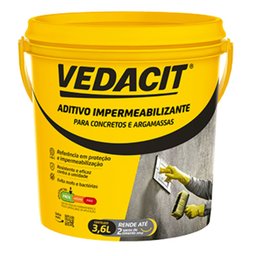Imagem do produto Impermeabilizante para Concretos e Argamassas 3,6 Litros VEDACIT-121733