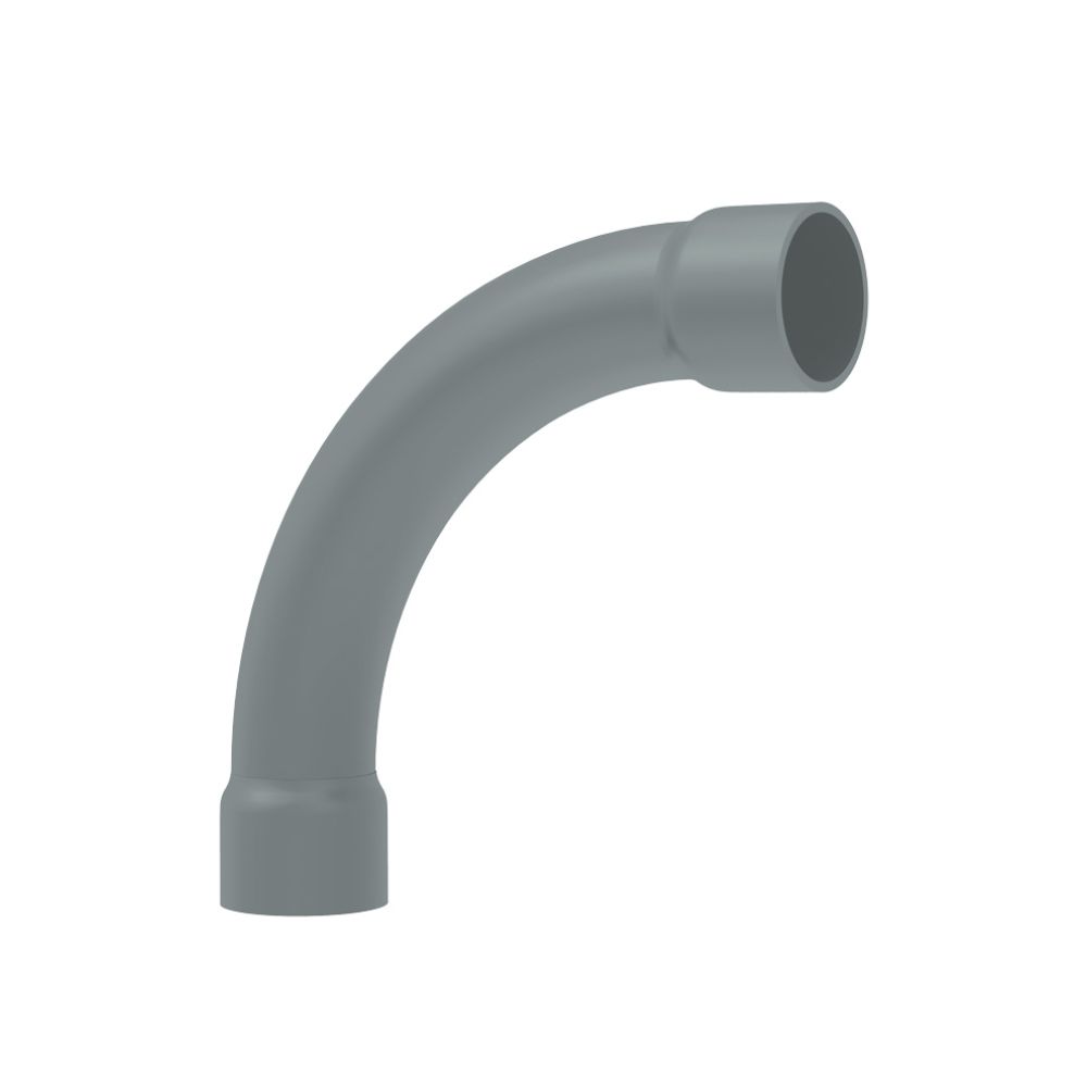 Imagem do produto Curva 90° Cinza Eletrointer Fortral 1"