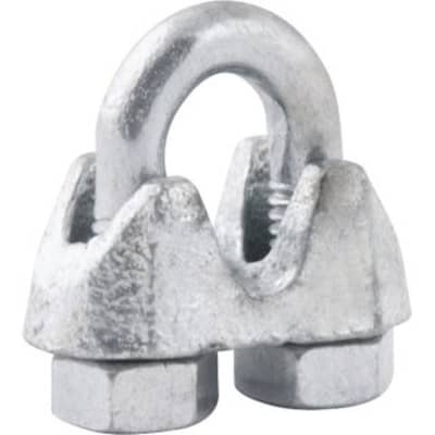 Imagem do produto Clips para Cabo de Aço Vonder 1/8" (3mm) Galvanizado