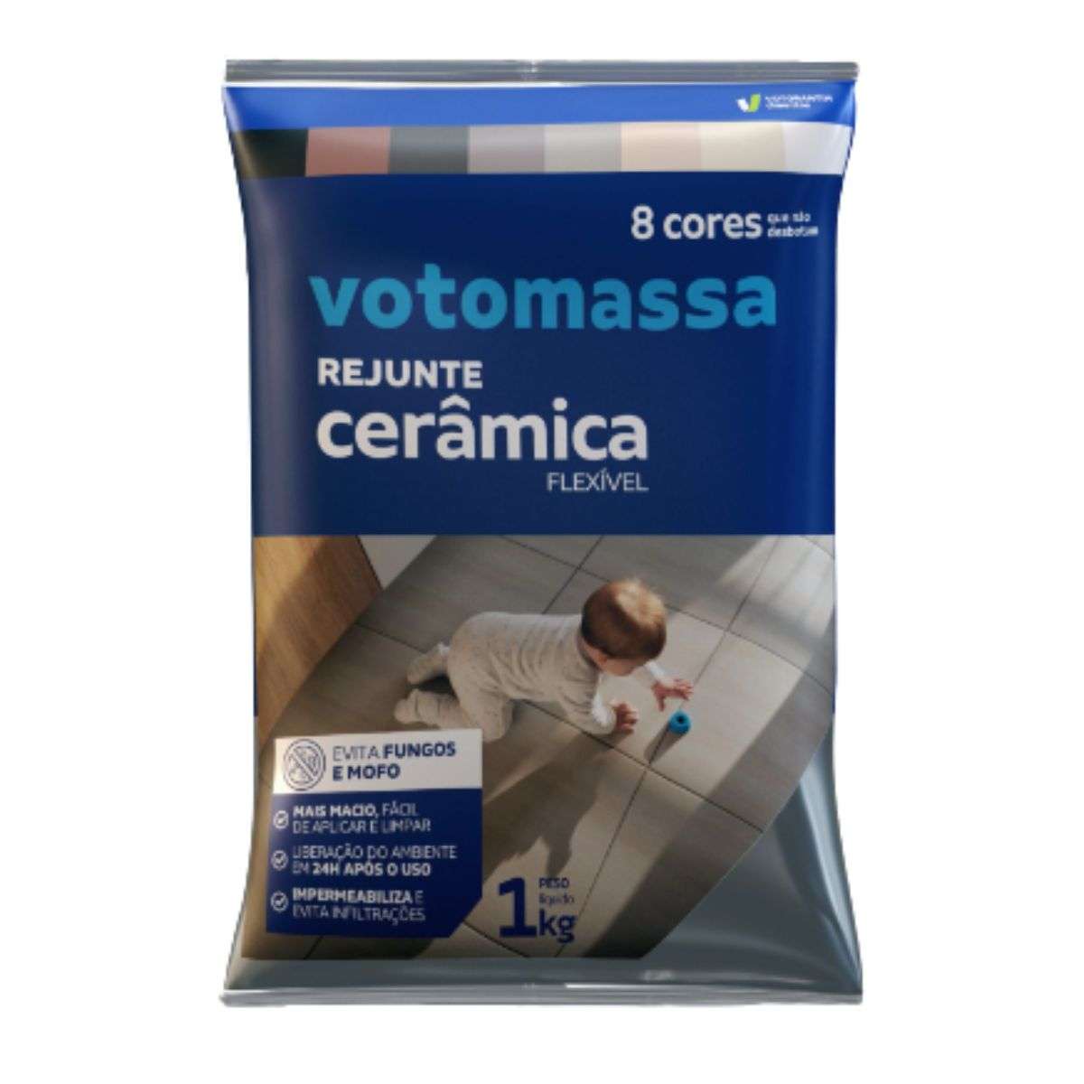 Imagem do produto Rejunte Flexível Branco 1kg