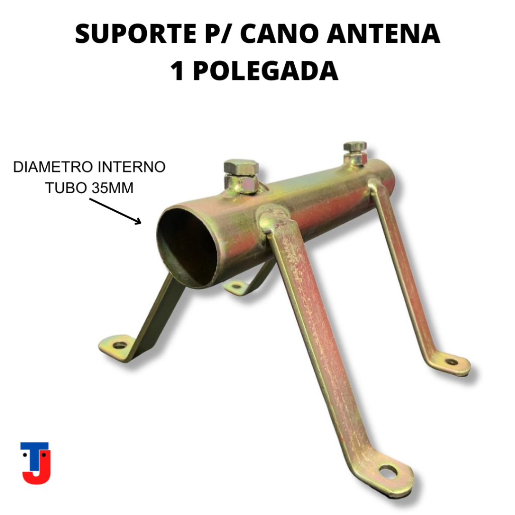 Imagem do produto Alcance Suporte para Antena Calço e Tubino 18B 1" Conjunto