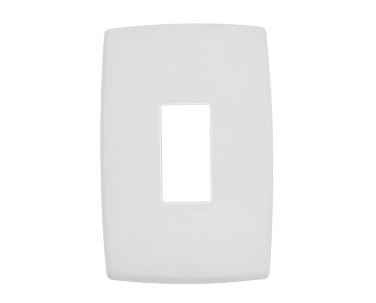 Imagem do produto Pial Plus Legrand Placa 4x2 com 1 Posto Horizontal Branca 618501