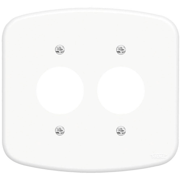 Imagem do produto Placa Blanc 4x4 F55 com 2 Tomadas (Ref. 0968) Fame