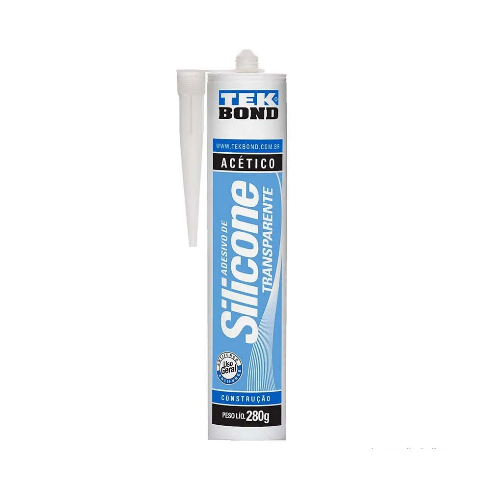 Imagem do produto Tekbond Cola Silicone Acético Incolor 300 ml