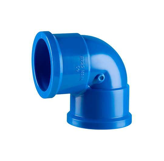 Imagem do produto Joelho 90° Soldável Viqua Linha Agro 20mm Azul