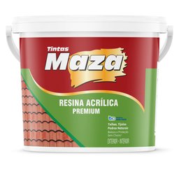 Imagem do produto Resina Acrílica Premium Base Água Cerâmica Telha 18L MAZA-29515