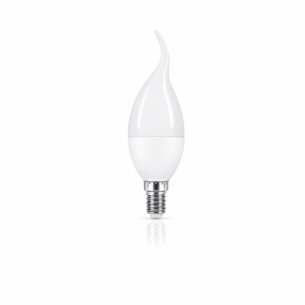 Imagem do produto Lâmpada LED Vela Chama Leitosa Embu Led 4,7W 3000K E14