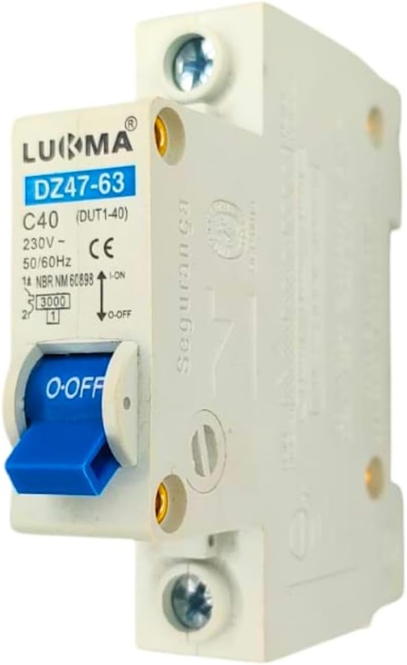 Imagem do produto Lukma Disjuntor DIN Unipolar 40A