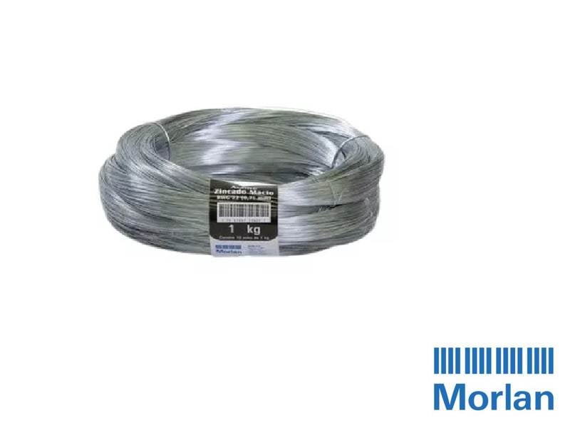 Imagem do produto Arame Galvanizado Morlan N22 (0,71mm) Preto