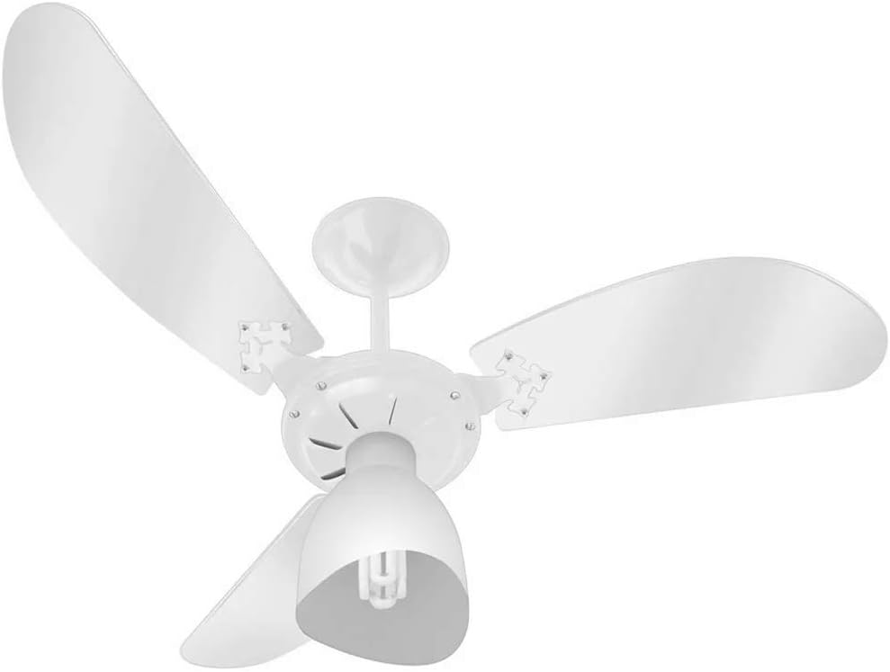 Imagem do produto Venti delta Ventilador de Teto New Cristal 3 Pás 220V Branco 3 Velocidades