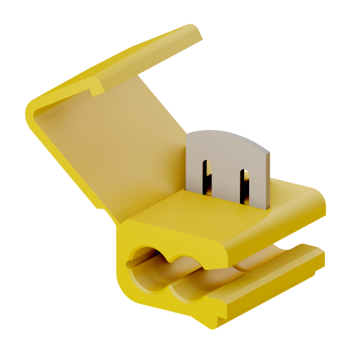 Imagem do produto Tigre Conector Elétrico Amarelo 2,5 a 4mm