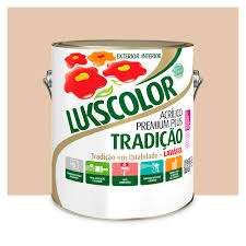 Imagem do produto Lukscolor Tinta Látex Acrílica Tradição Areia 3,6 Litros