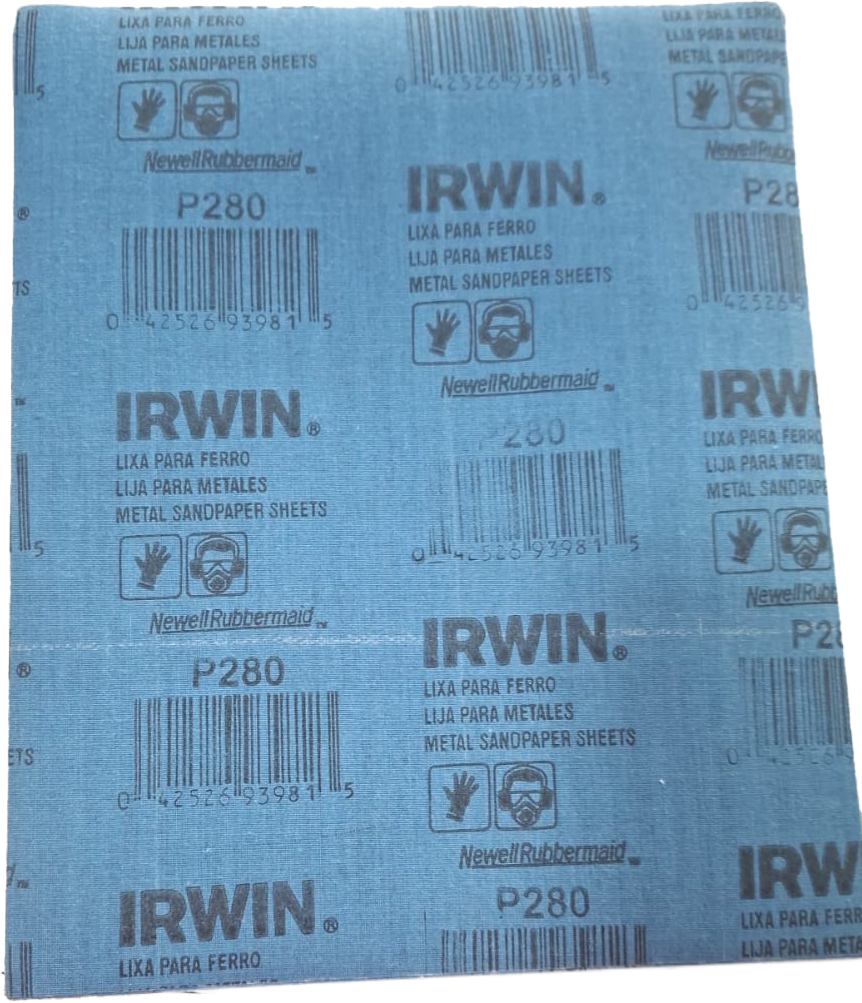 Imagem do produto Irwin Folha de Lixa para Ferro Grão 280
