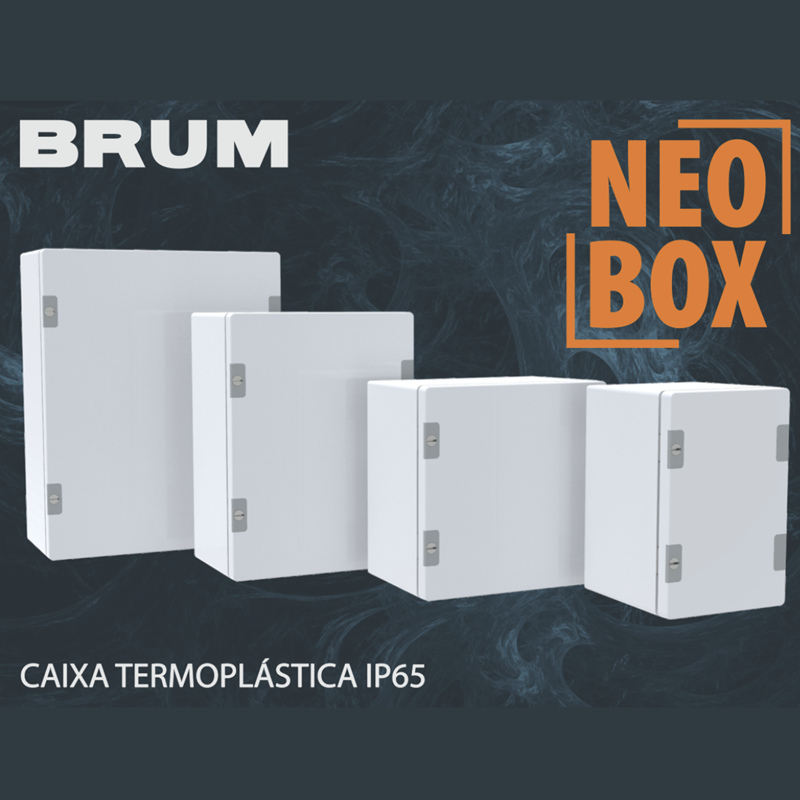 Imagem do produto Brum Conjunto Suporte de Fixação Neobox Tipo 2 NBSF02