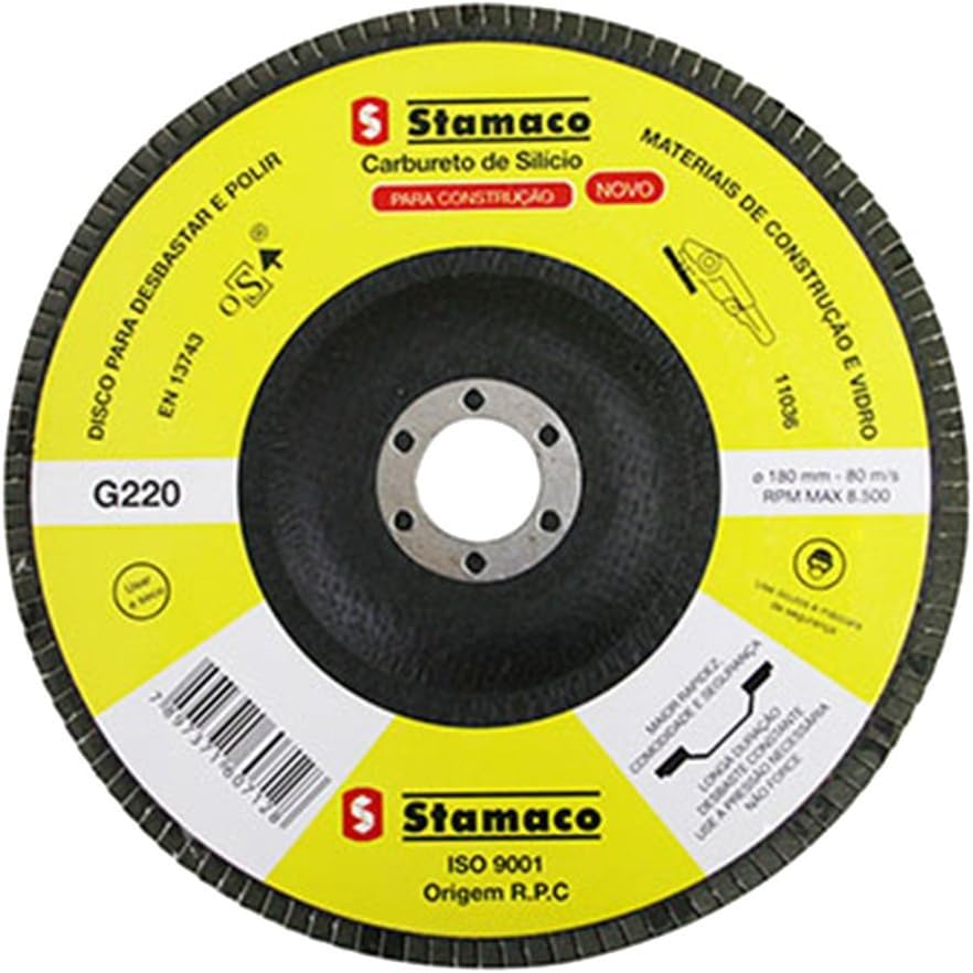 Imagem do produto Stamaco Disco de Lixa Pacman Flap Top 7 Grão 220