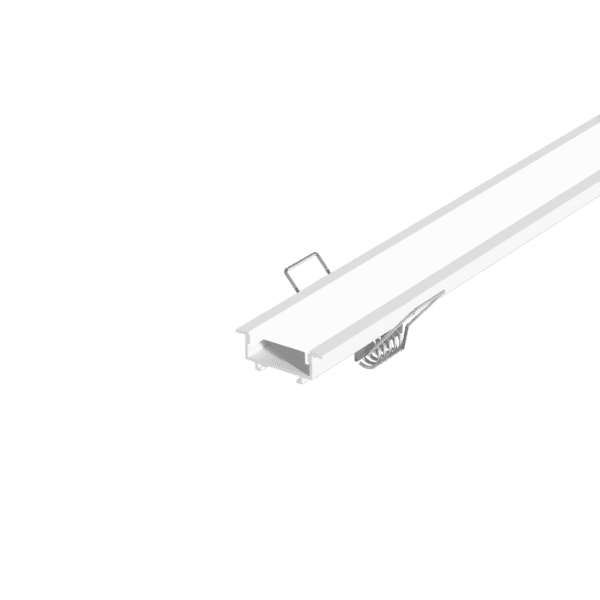 Imagem do produto Perfil de Led de Embutir 32x10mm Branco (ID0240) 3m I9