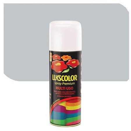 Imagem do produto Lukscolor Tinta Spray Premium Metálica Prata 350ml