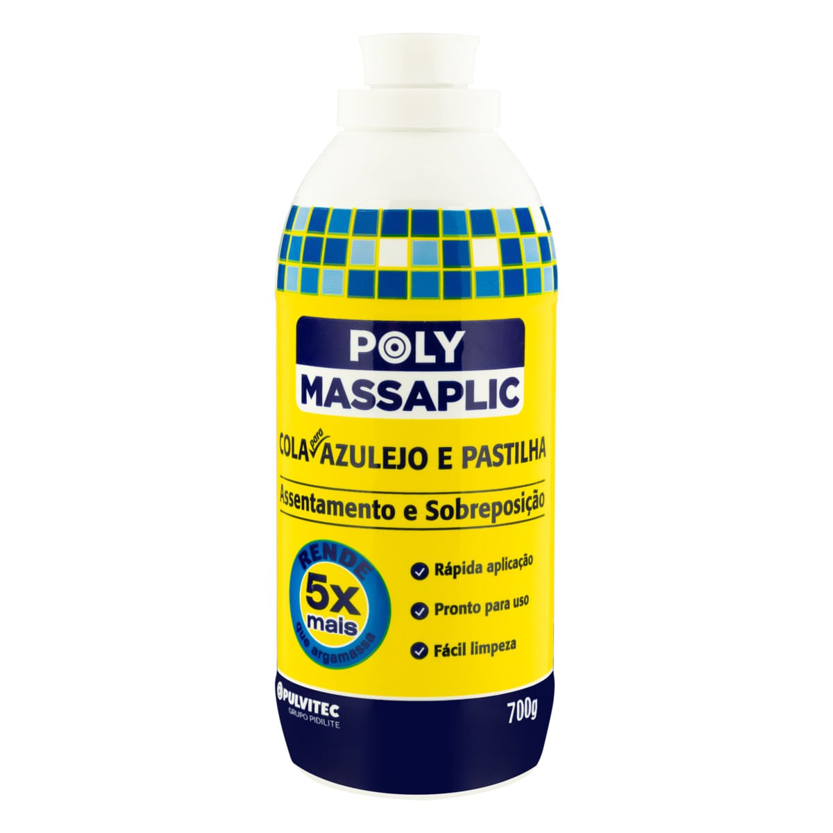 Imagem do produto Cola para Azulejo Massaplic 700g Pulvitec