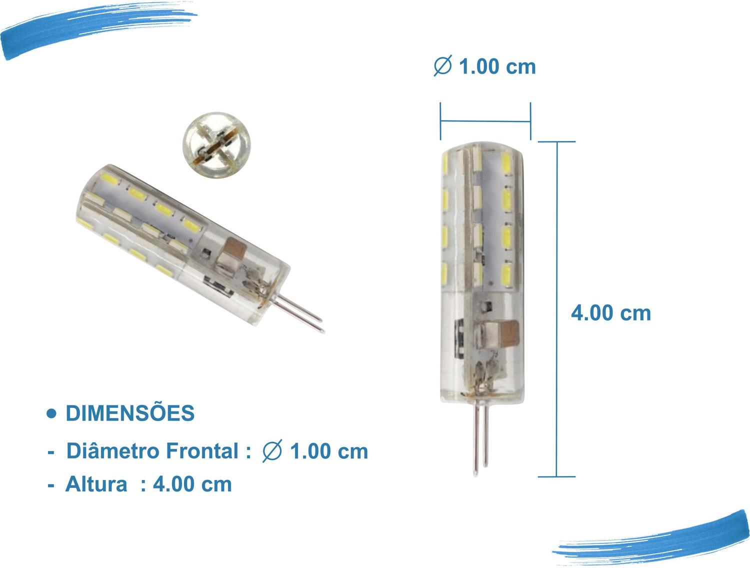 Imagem do produto Naffa Lâmpada LED G4 5W Branco Quente Nobre