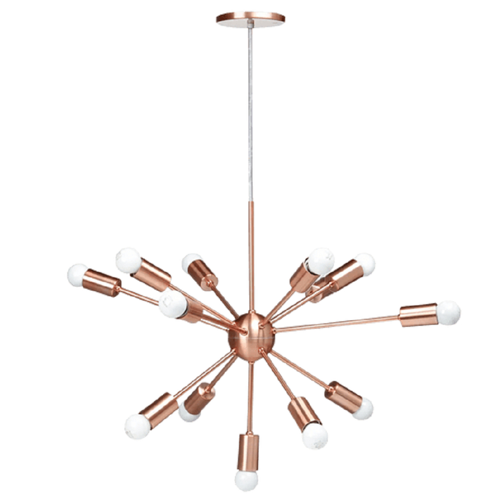 Imagem do produto Rioprelustres Pendente Sputnik Cobre Verniz