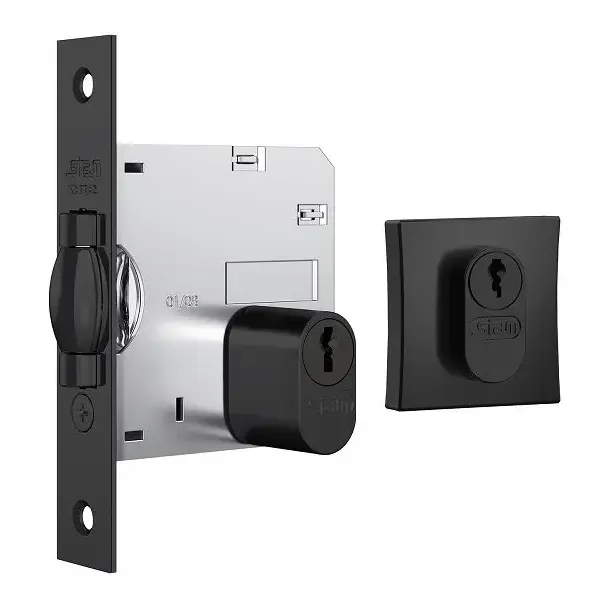 Imagem do produto Stam Fechadura Rolete 1005 Roseta Quadrada Acetinado