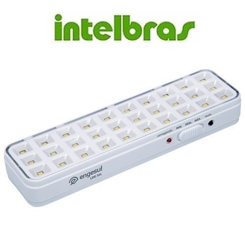 Imagem do produto Intelbras Luminária de Emergência LDE 30 LED 20 cm Engesul