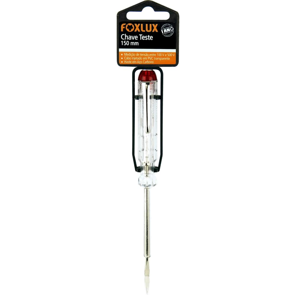 Imagem do produto CHAVE FENDA TESTE FOXLUX 100-500V