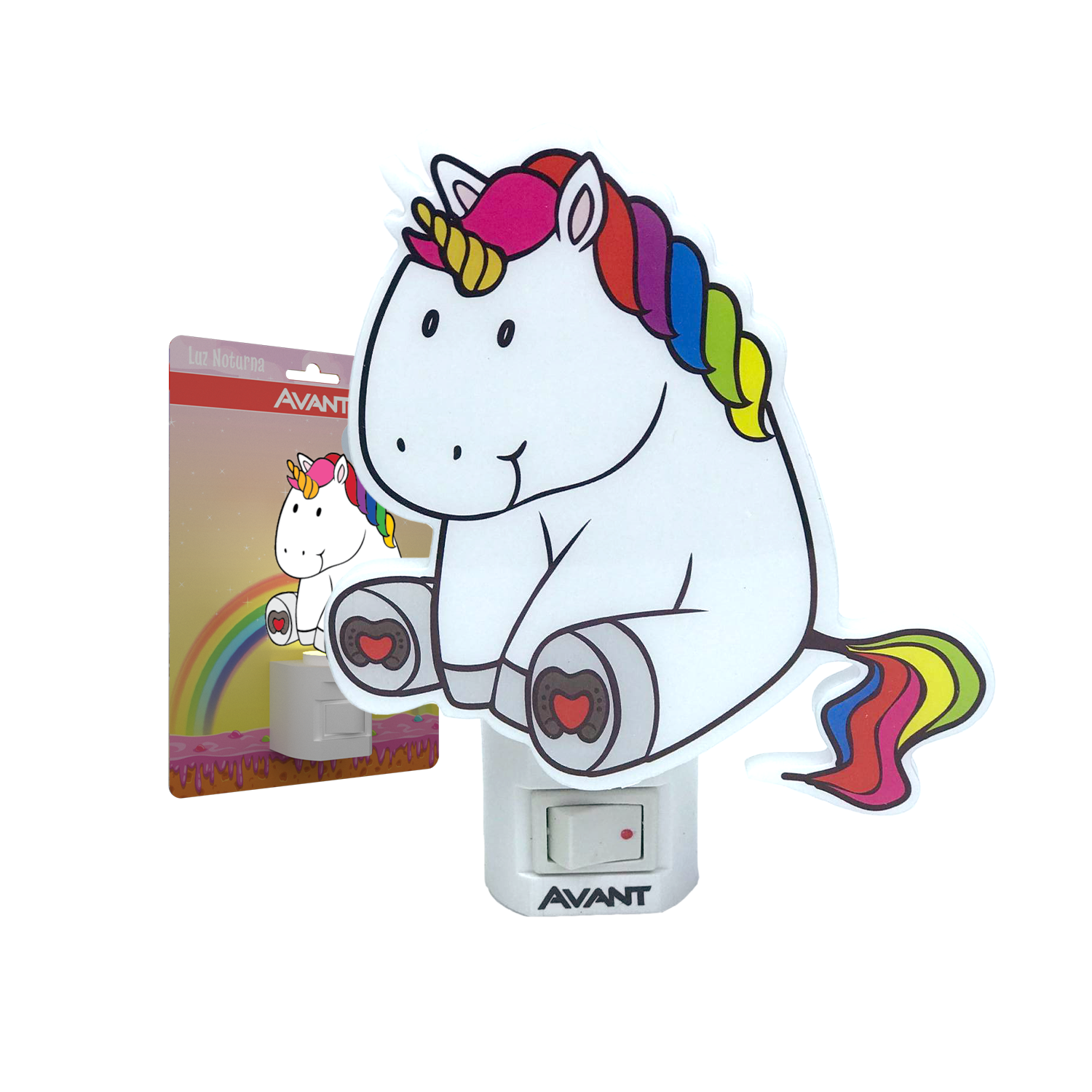 Imagem do produto Avant Luminária LED Luz Noturna Amarela Unicórnio 1W Bivolt 3000K