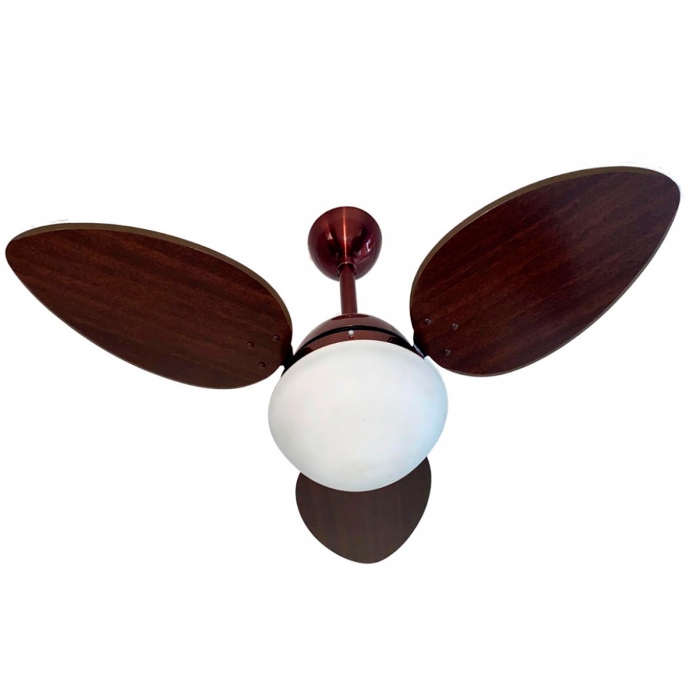 Imagem do produto Rioprelustres Ventilador de Teto Prime 1024 Marrom Texturizado Tabaco