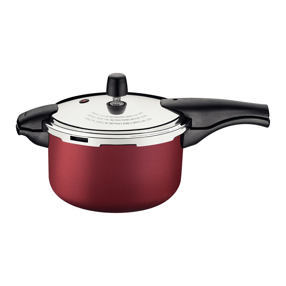 Imagem do produto Tramontina Panela de Pressão Vancouver Vermelho 6L 24cm