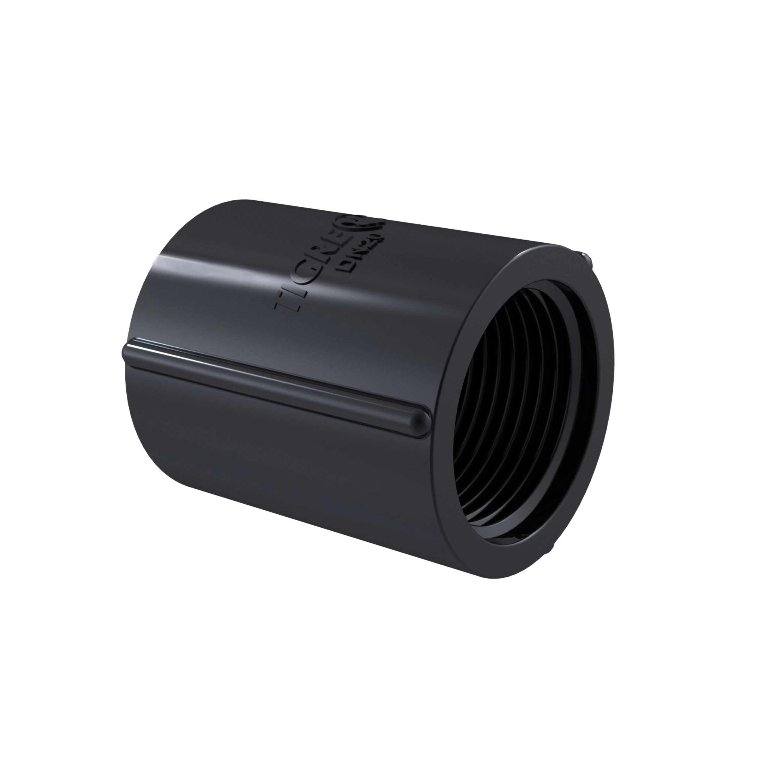 Imagem do produto Luva Preta Eletrointer Fortral Rosca 3/4"