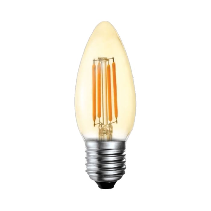 Imagem do produto Evoled Lâmpada LED Vela Lisa Filamento 4W E27 2200K