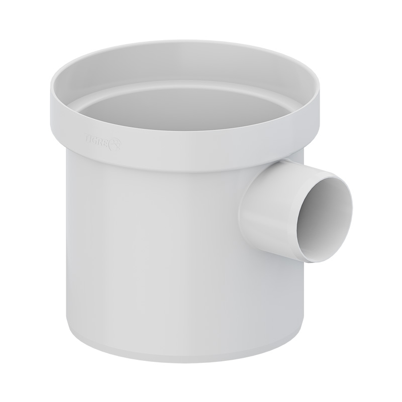 Imagem do produto Tigre Corpo Caixa Seca Redonda sem Ralo 100x40mm PVC