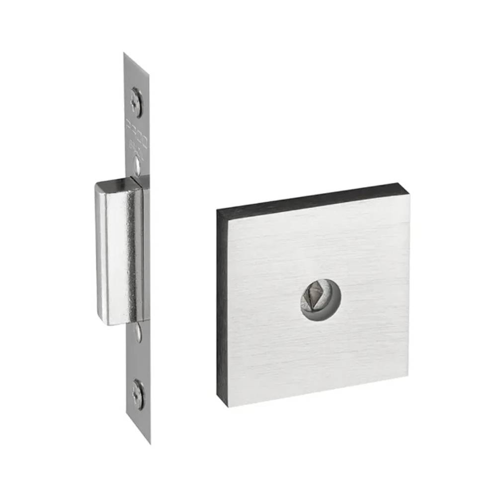 Imagem do produto Pado Trava Tetra 1500 Roseta Quadrada Cromo Acetinada