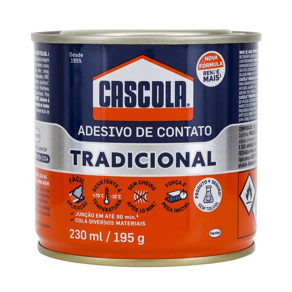 Imagem do produto Alba Cola de Contato Cascola Lata 195g