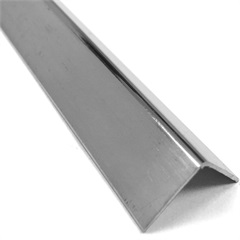 Imagem do produto Cantoneira de Alumínio L Preta Fortral 3/4" - Barra 3m