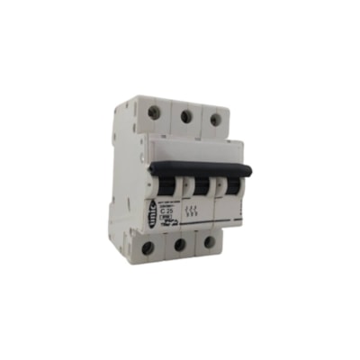 Imagem do produto Pial Legrand Disjuntor Tripolar DIN 25A Curva C Branco